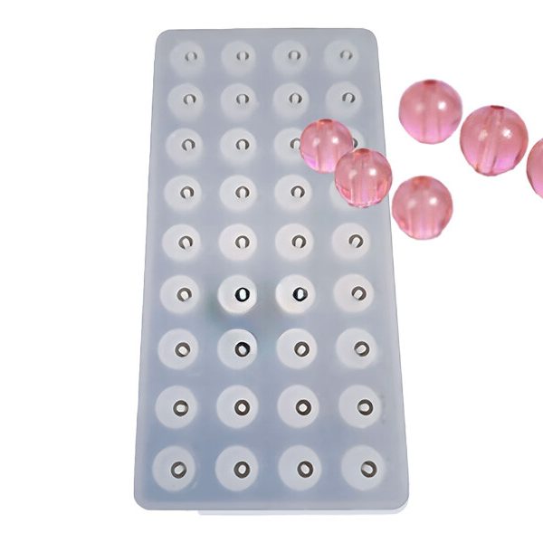 36'lı 12 MM Tesbih Boncuğu Epoksi Kalıbı EPK-8068