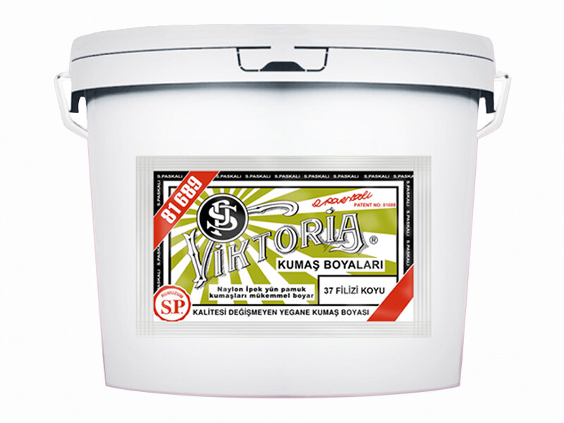 Viktoria Kumaş Boyası 37 Filizi Koyu  Renk 5 Kg