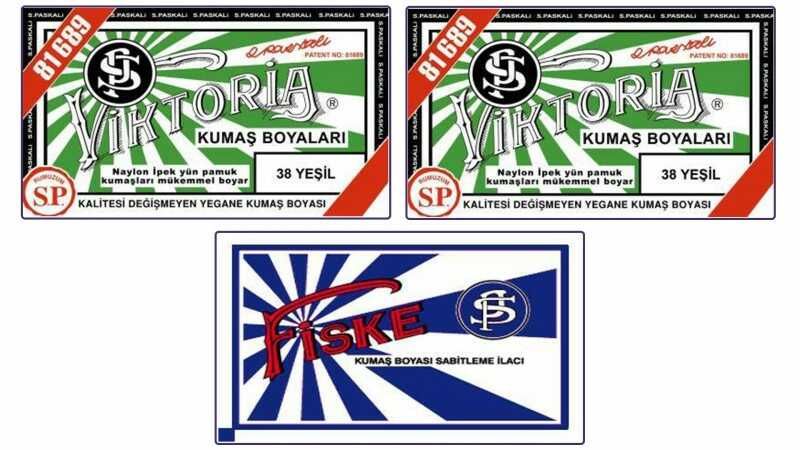 Viktoria Kumaş Boyası 38 Yeşil  Renk  2 Adet + Fiske Sabitleme İlacı