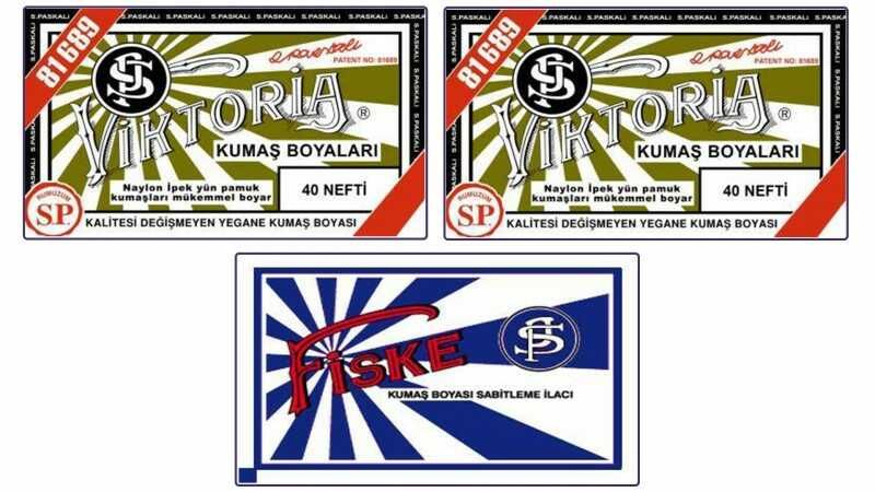 Viktoria Kumaş Boyası 40 Nefti  Renk  2 Adet + Fiske Sabitleme İlacı