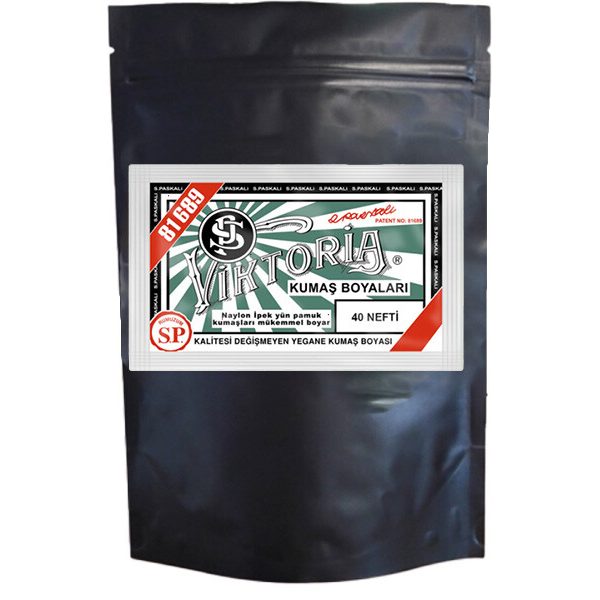 Viktoria Kumaş Boyası 40 Nefti  Renk 1 Kg