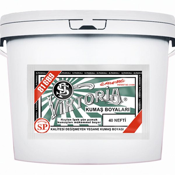 Viktoria Kumaş Boyası 40 Nefti  Renk 5 Kg