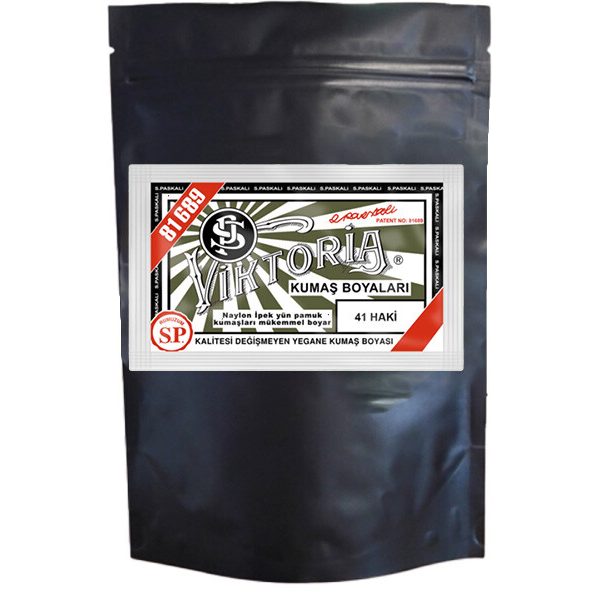 Viktoria Kumaş Boyası 41 Haki  Renk 1 Kg
