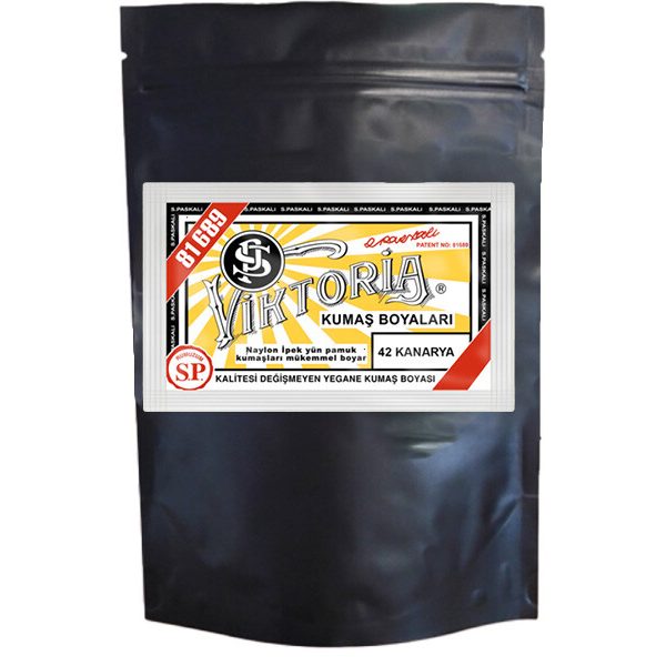 Viktoria Kumaş Boyası 42 Kanarya  Renk 1 Kg