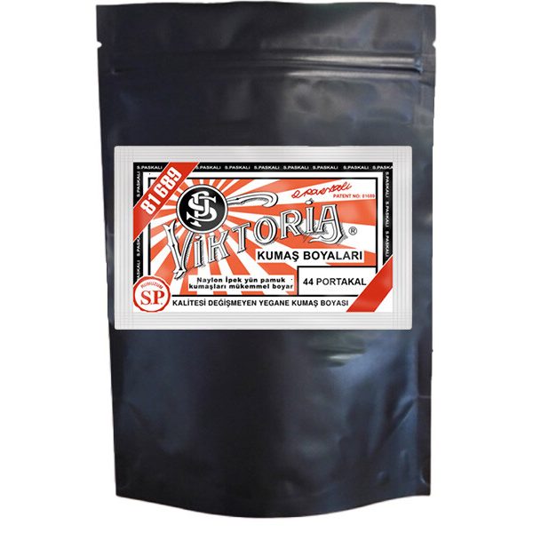 Viktoria Kumaş Boyası 44 Portakal  Renk 1 Kg