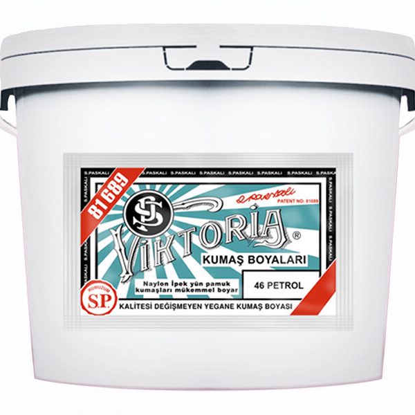 Viktoria Kumaş Boyası 46 Petrol  Renk 5 Kg