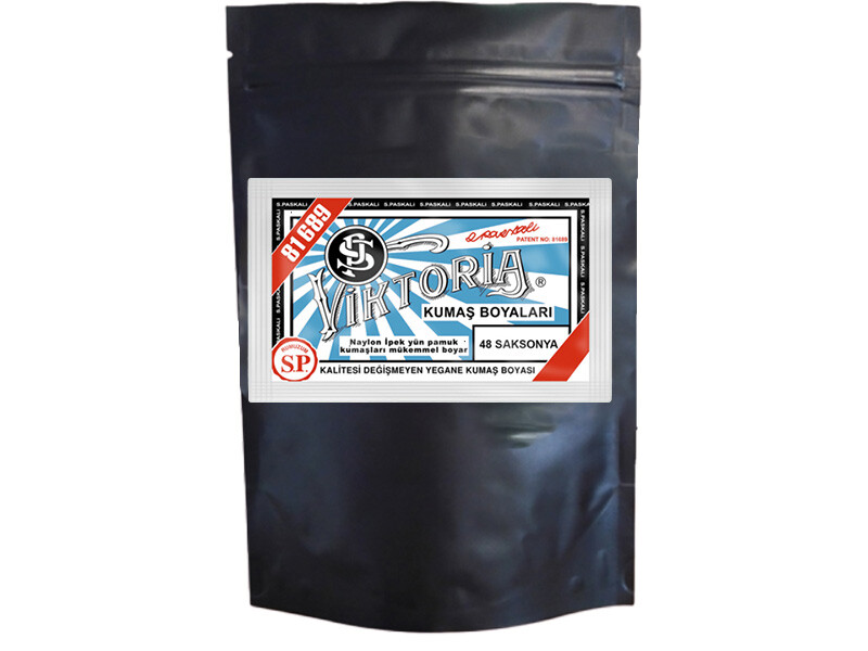 Viktoria Kumaş Boyası 48 Saksonya  Renk 1 Kg