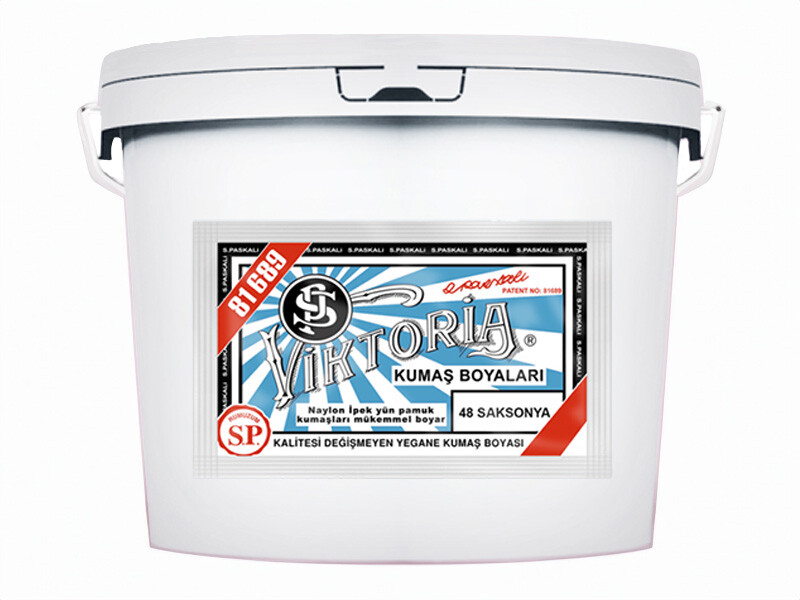Viktoria Kumaş Boyası 48 Saksonya  Renk 5 Kg