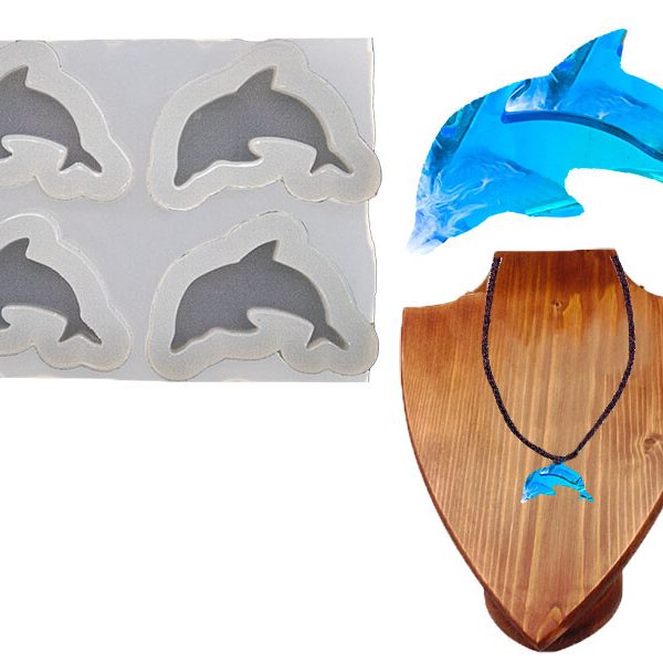 4'lü Yunus Kolye Epoksi Kalıbı EPK-637