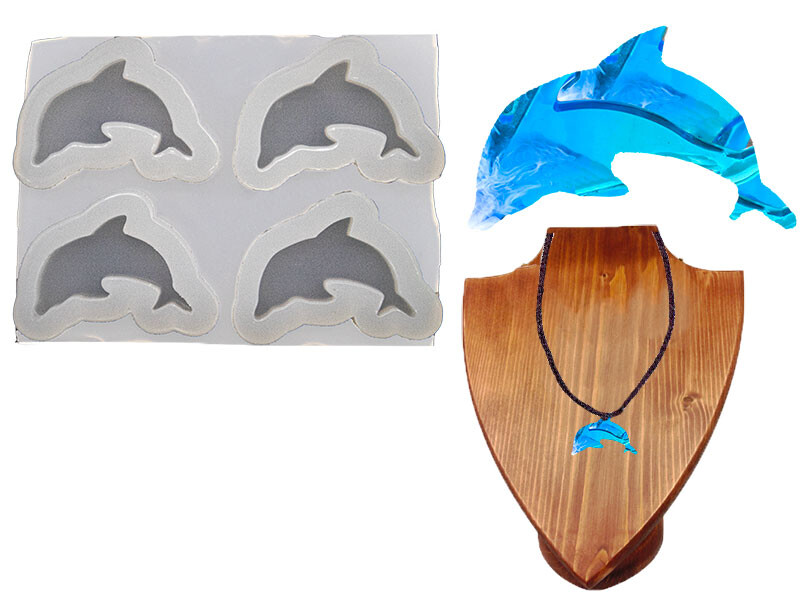 4'lü Yunus Kolye Epoksi Kalıbı EPK-637