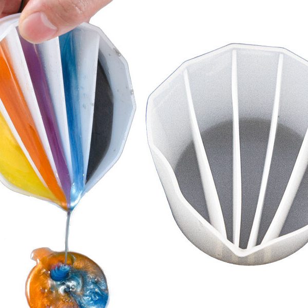 5 Hazneli Boya Döküm Epoksi Kalıbı EPK-731