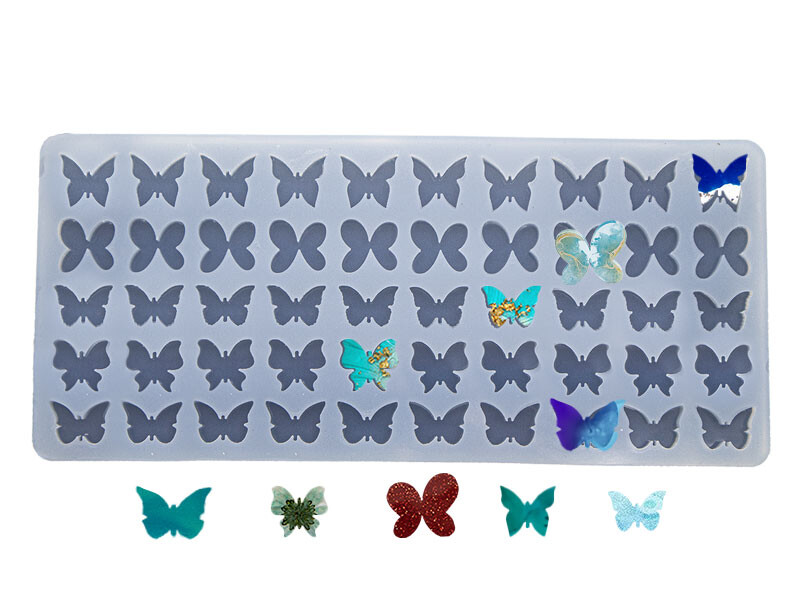 50'li Kelebek Modeller Epoksi Kalıbı EPK-657