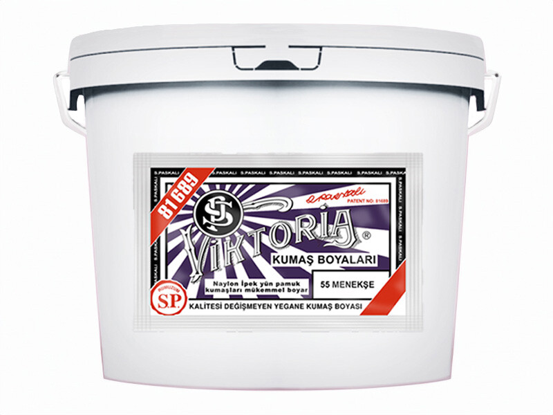 Viktoria Kumaş Boyası 55 Menekşe  Renk 5 Kg