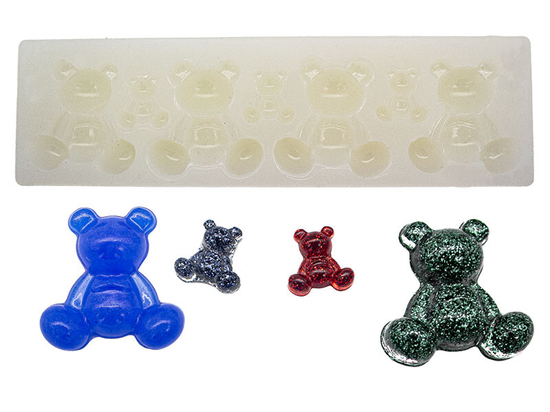 7'li Ayıcık Epoksi Kalıbı EPK-793