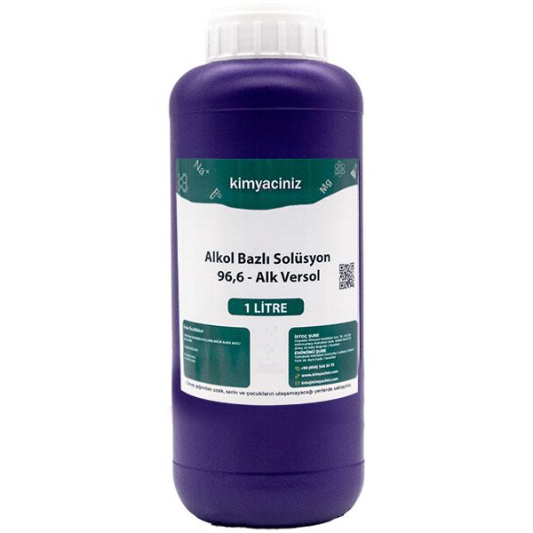 Alkol Bazlı Solüsyon 96,6 - Alk Versol 1 LT