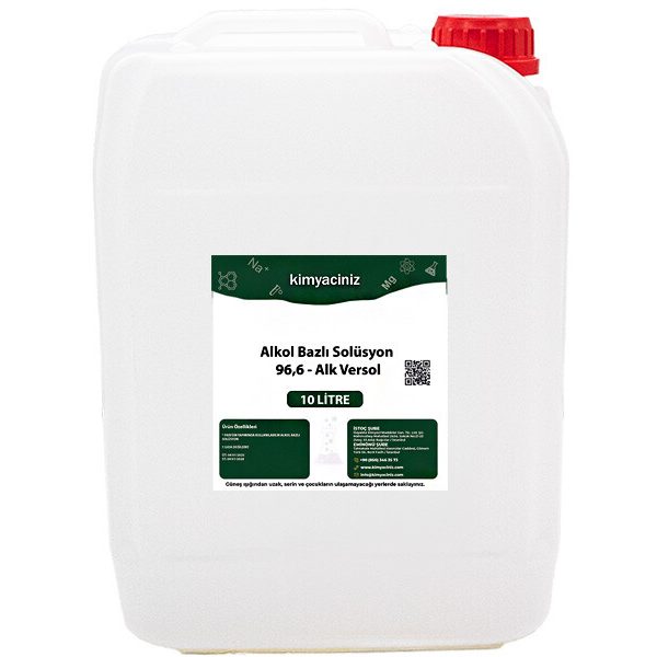 Alkol Bazlı Solüsyon 96,6 - Alk Versol 10 LT