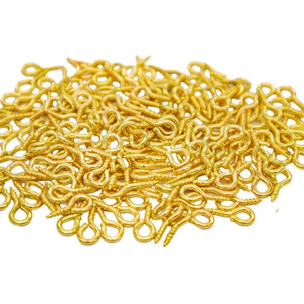 Altın Halkalı Vida Kolye Ucu Aparatı 5000 Adet