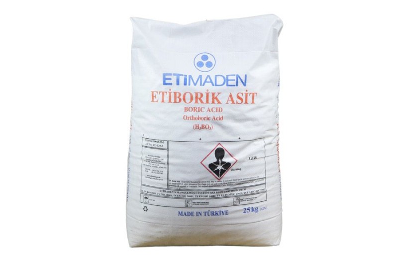 Borik Asit 25 KG