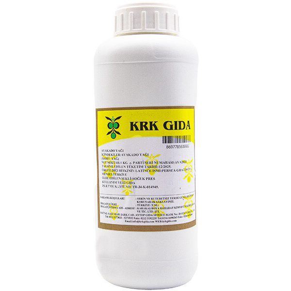 Avakado Sabit Yağı 1 KG