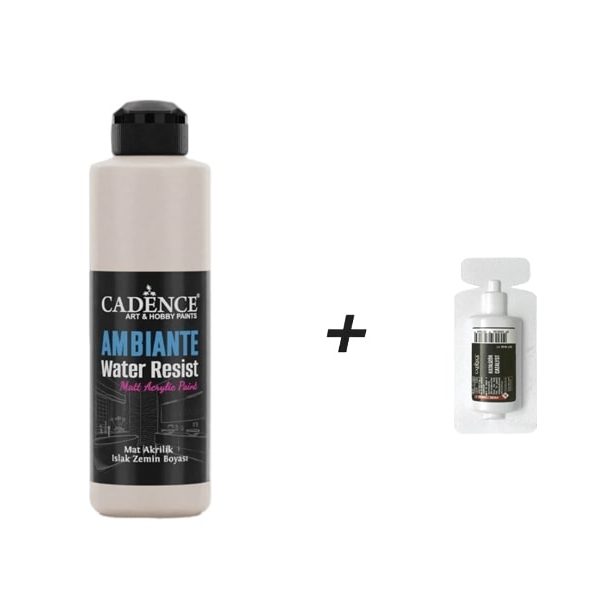 AW05 Ambiante Fildişi Sahili Islak Zemin Boyası 250 ML+ Katalizör 10 GR
