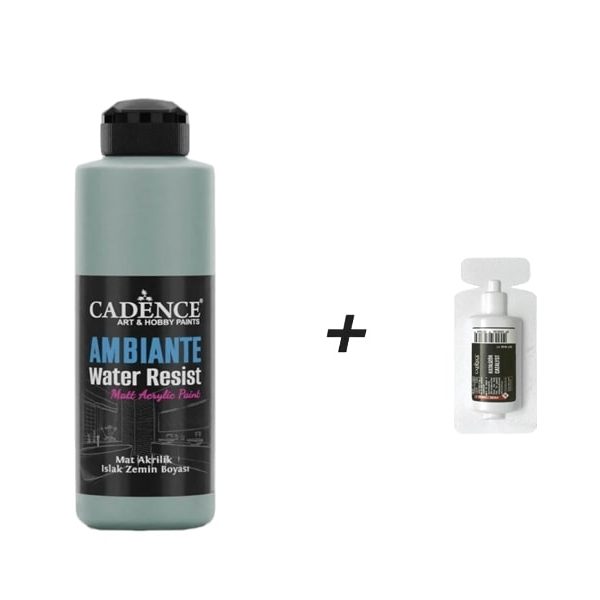 AW12 Ambiante Küf Yeşili Islak Zemin Boyası 250 ML+ Katalizör 10 GR