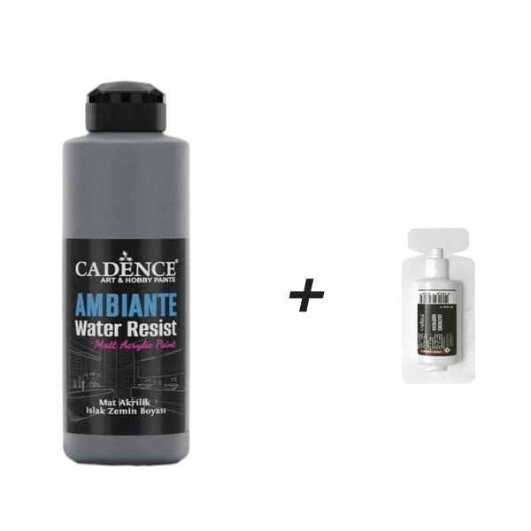 AW22 Ambiante Grafiti Gri Islak Zemin Boyası 250 ML+ Katalizör 10 GR