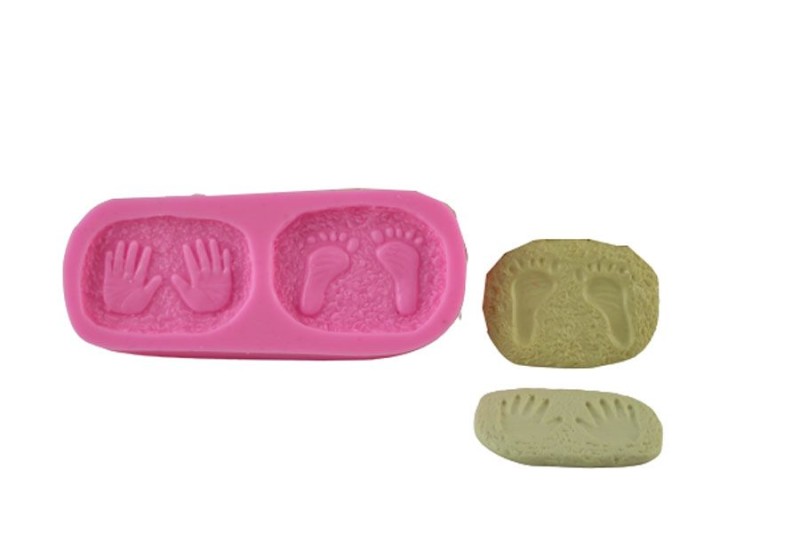 Ayak İzi Silikon Kalıbı ÇO-105