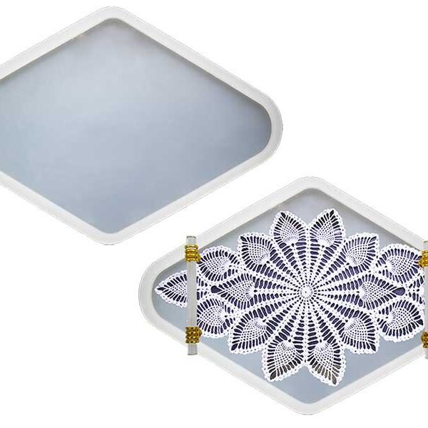 Baklava Küçük Boy Tepsi Epoksi Kalıbı EPK-508