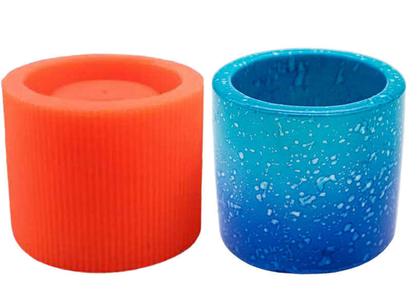 Beton Saksı Kalıbı - Beton Saksı Silikon Kalıp B-77