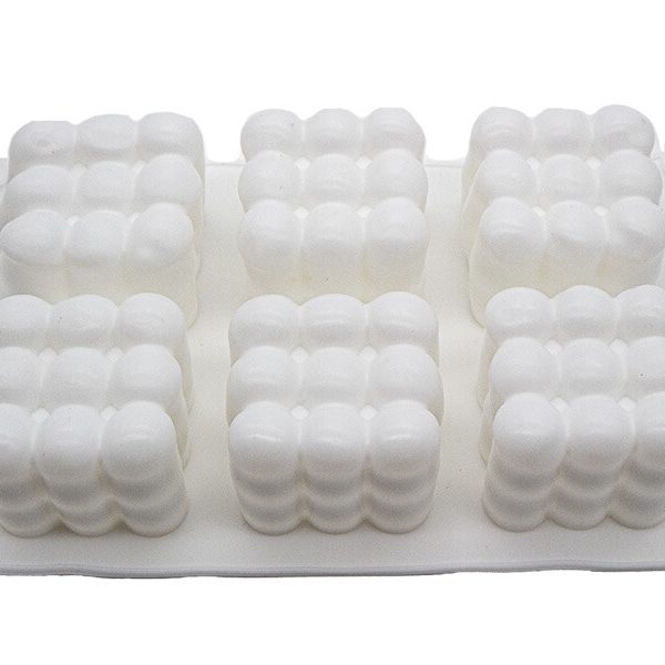 Bubble 6'lı Muffin Silikon Kalıbı KM-1347D