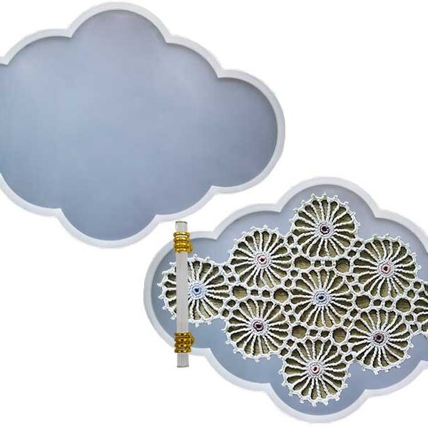 Bulut Büyük Boy Tepsi Epoksi Kalıbı EPK-616