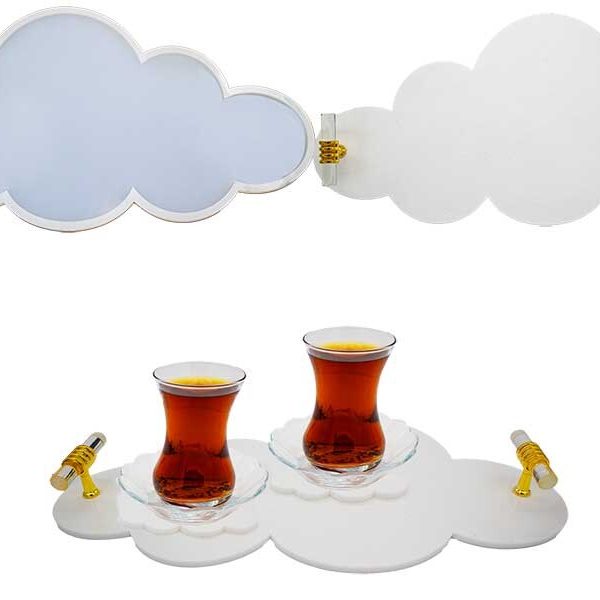 Bulut Orta Boy Tepsi Epoksi Kalıbı EPK-448