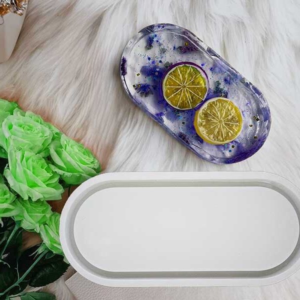 Büyük Boy Oval Terrazo Tabanlık Epoksi Kalıbı EPK-762