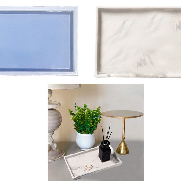 Büyük Dikdörtgen Terrazo Epoksi Kalıbı EPK-664