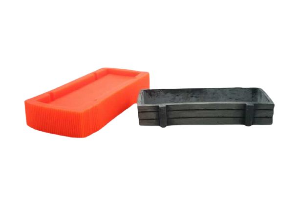 Büyük Kasa Beton Saksı Silikon Kalıp B-30