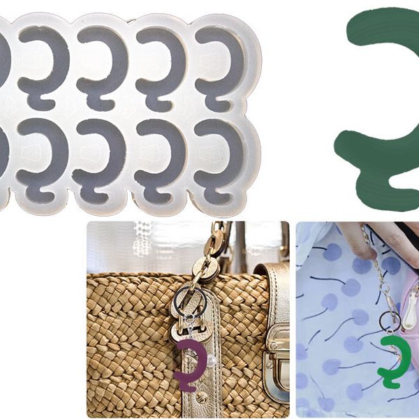 Ç Harfi 10'lu Bubble Alfabe Epoksi Kalıbı EPK-736