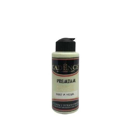 Cadence 0557 P. Yeşil Premium Akrilik Boya 120 ML