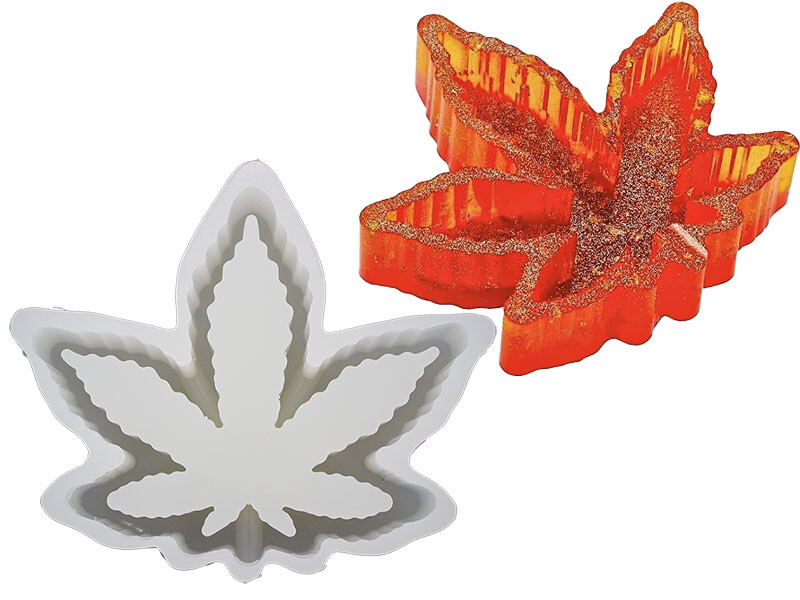 Çınar Yaprağı Küllük Epoksi Kalıbı EPK-761