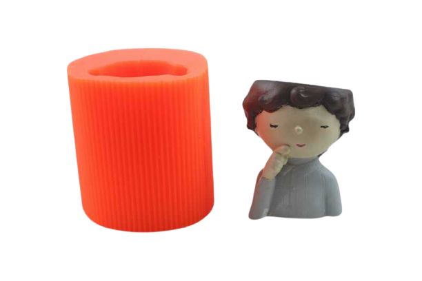 Çocuk Beton Saksı Silikon Kalıbı B-72