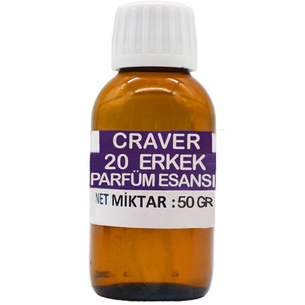 Craver 20 Erkek Parfüm Esansı 50 Gram