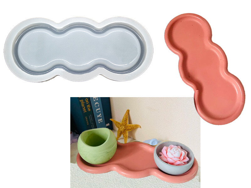 Dekoratif Terrazo Tabanlık Epoksi Kalıbı EPK-877