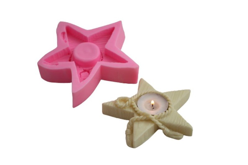 Deniz Yıldızı Mumluk Silikon Kalıbı MUM-15