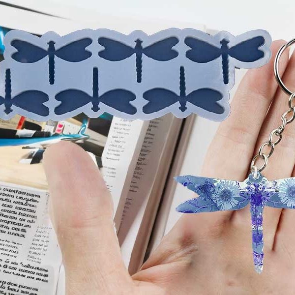 Epoksi 6'lı Yusufcuk Anahtarlık Silikon Kalıp EPK-463