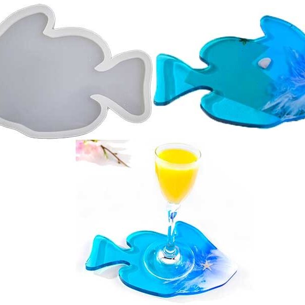 Balık Bardak Altlığı Epoksi Kalıbı EPK-524