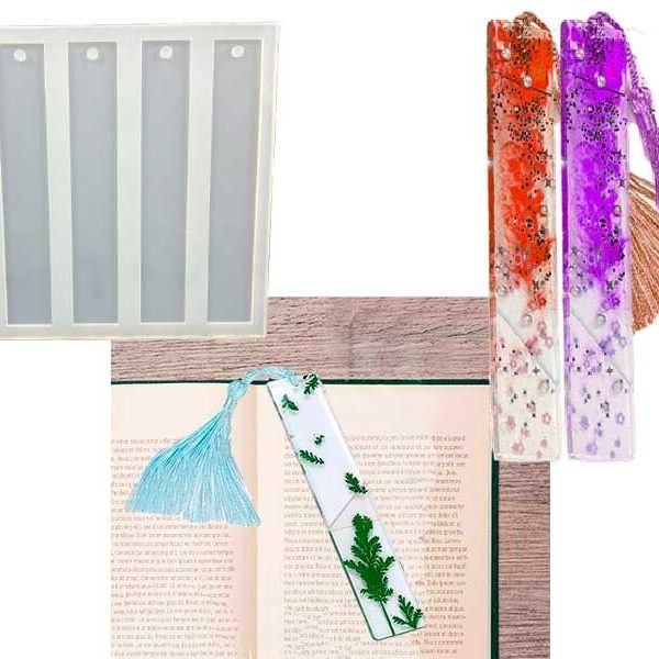 5'li Düz Model Kitap Ayracı Epoksi Kalıbı EPK-321