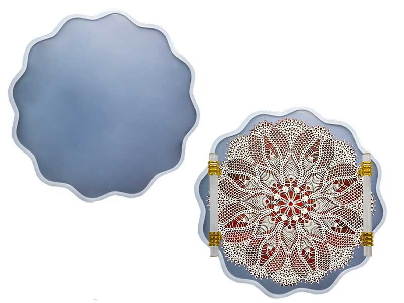 Güneş Model Büyük Boy Tepsi Epoksi Kalıbı EPK-620