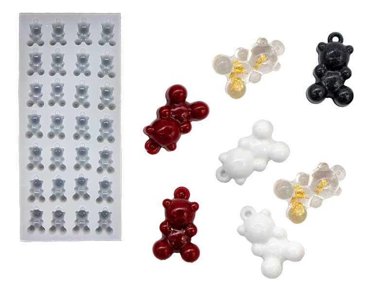 28'li Ayıcık Haribo Küpe Epoksi Kalıbı EPK-560