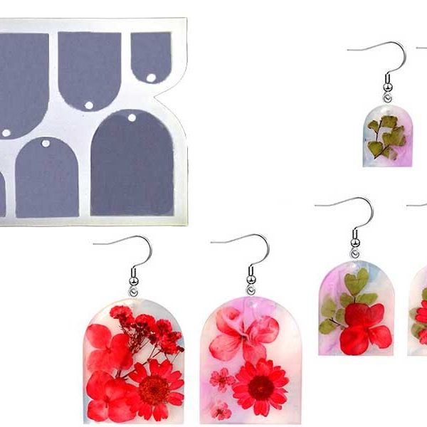 6'lı Kemer Küpe Epoksi Kalıbı EPK-409