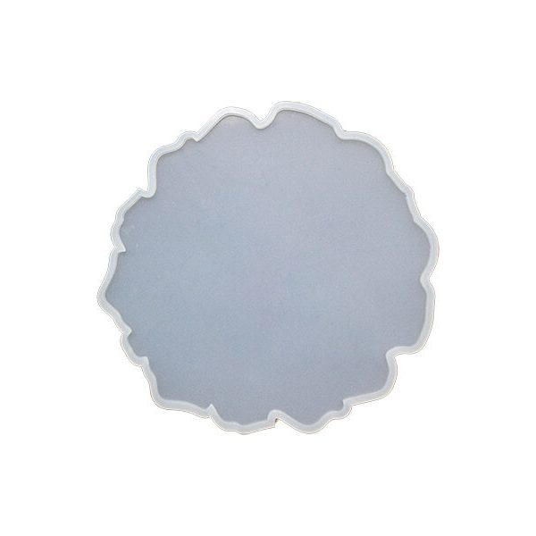 Düzensiz Yuvarlak Tepsi Epoksi Kalıbı EPK-632