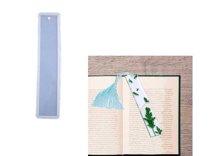 Düz Model Kitap Ayracı Epoksi Kalıbı EPK-537